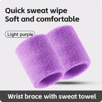 Wrist Sweatband Pair - Double-Layer Moisture Control | SideLine Gear