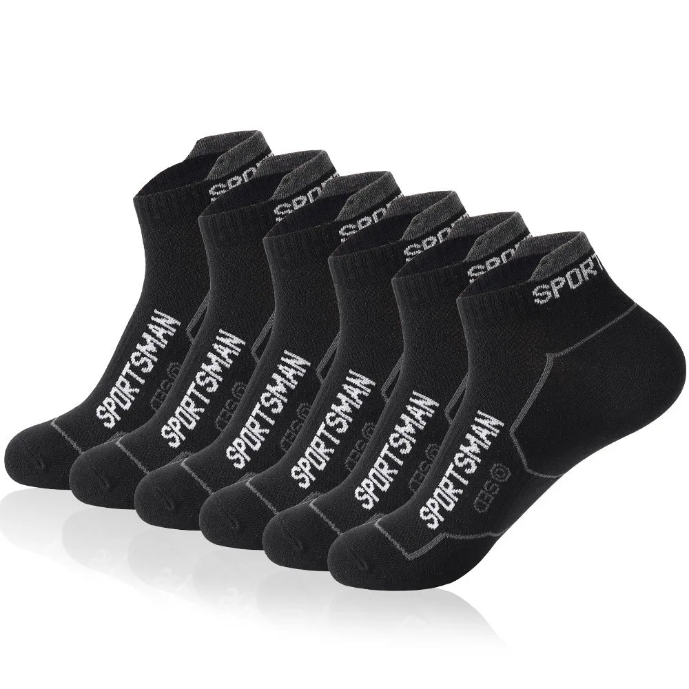 Low cut grip socks breathable mesh top for air circulation