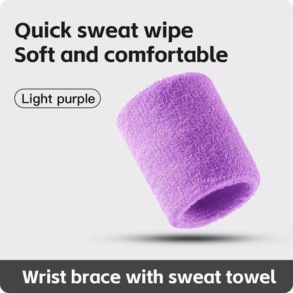 Wrist Sweatband Pair - Double-Layer Moisture Control | SideLine Gear