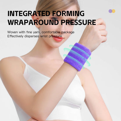 Athletic wrist band lifestyle shot during basketball game