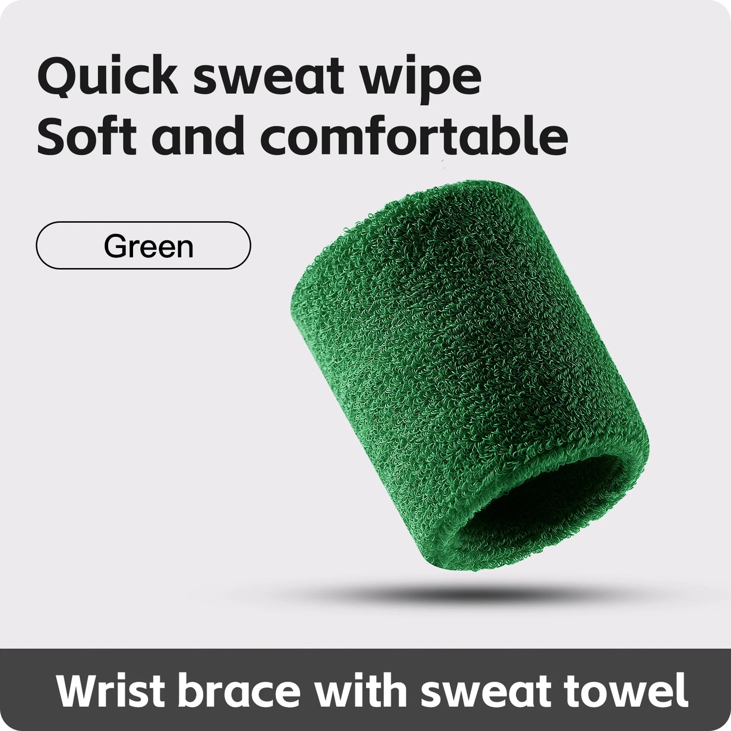 Wrist Sweatband Pair - Double-Layer Moisture Control | SideLine Gear