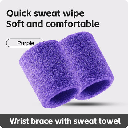 Wrist Sweatband Pair - Double-Layer Moisture Control | SideLine Gear