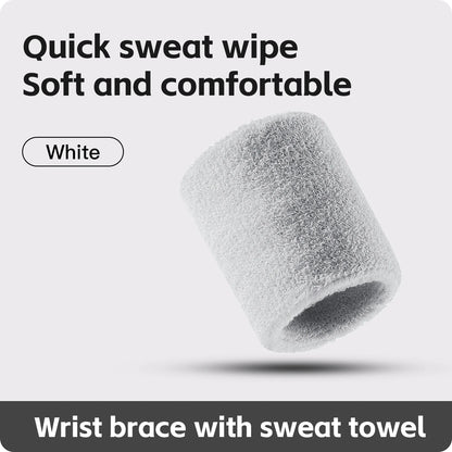 Wrist Sweatband Pair - Double-Layer Moisture Control | SideLine Gear