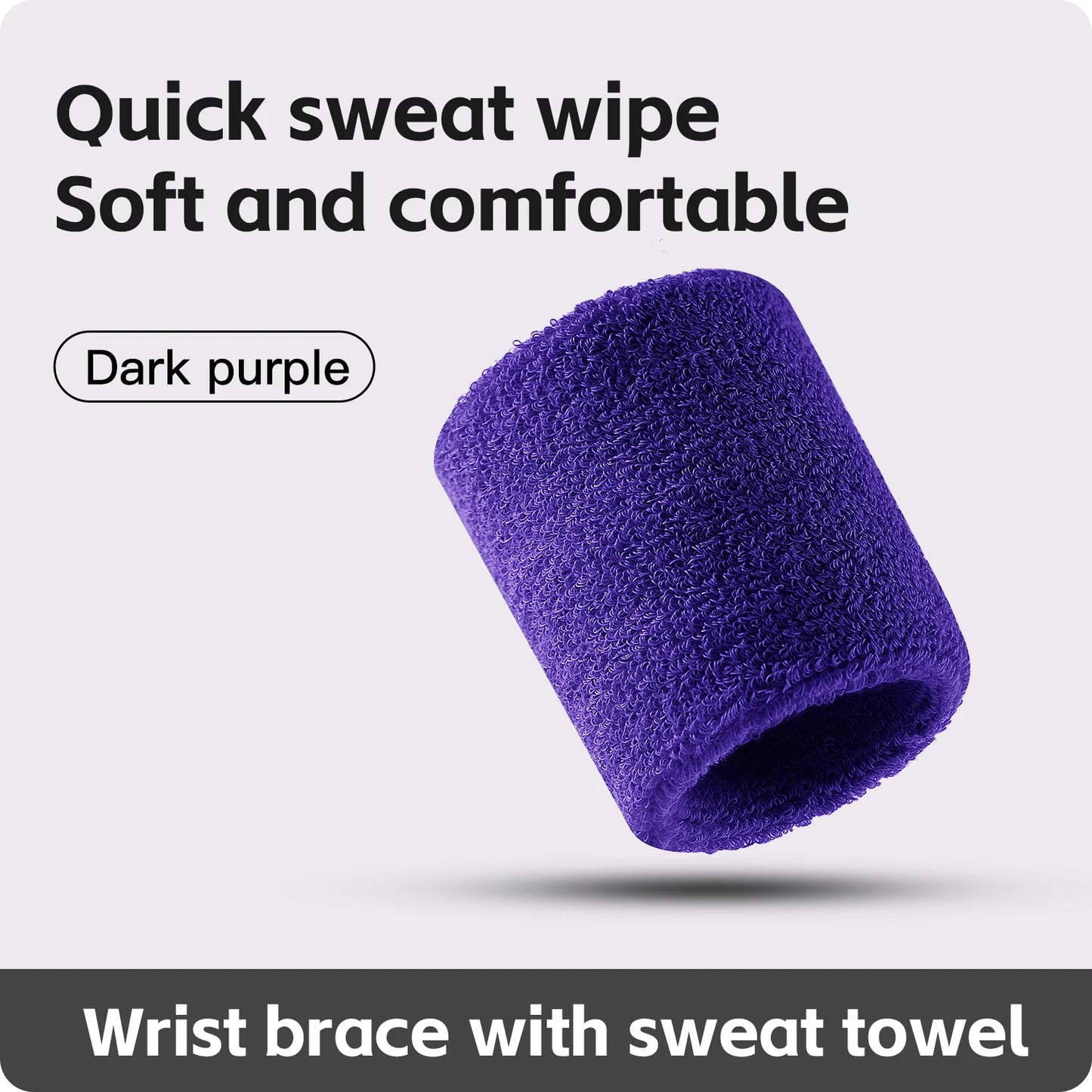 Wrist Sweatband Pair - Double-Layer Moisture Control | SideLine Gear