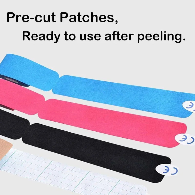 Pre-cut athletic tape multiple colors - lifestyle display