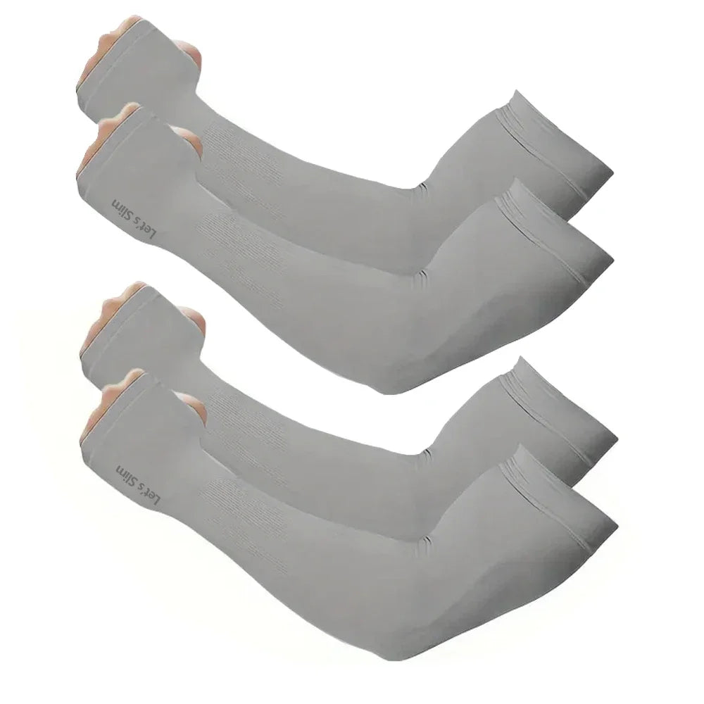Basketball Arm Sleeve - UV Protection & Compression (Pair)