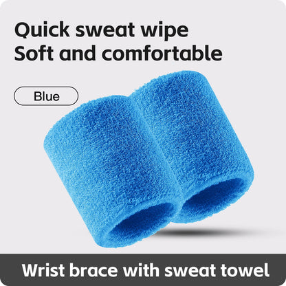 Wrist Sweatband Pair - Double-Layer Moisture Control | SideLine Gear