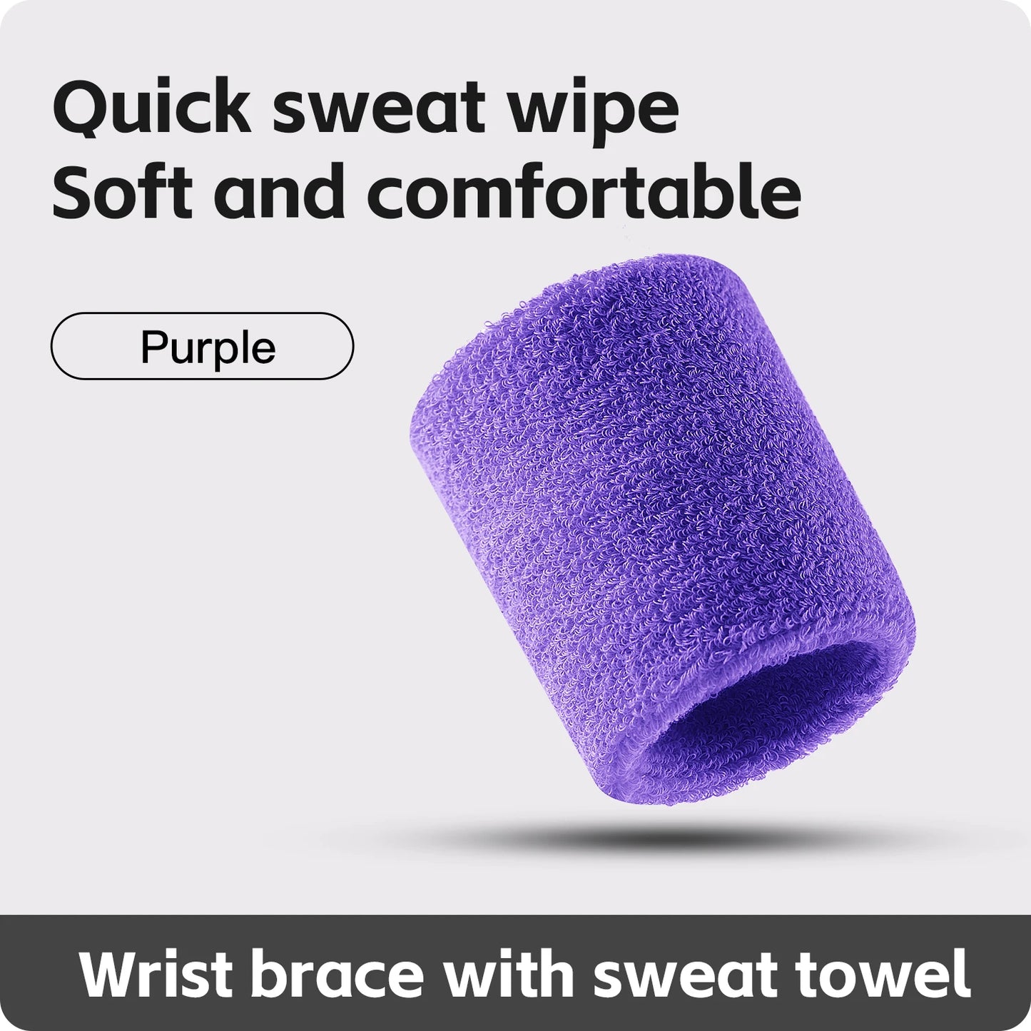 Wrist Sweatband Pair - Double-Layer Moisture Control | SideLine Gear