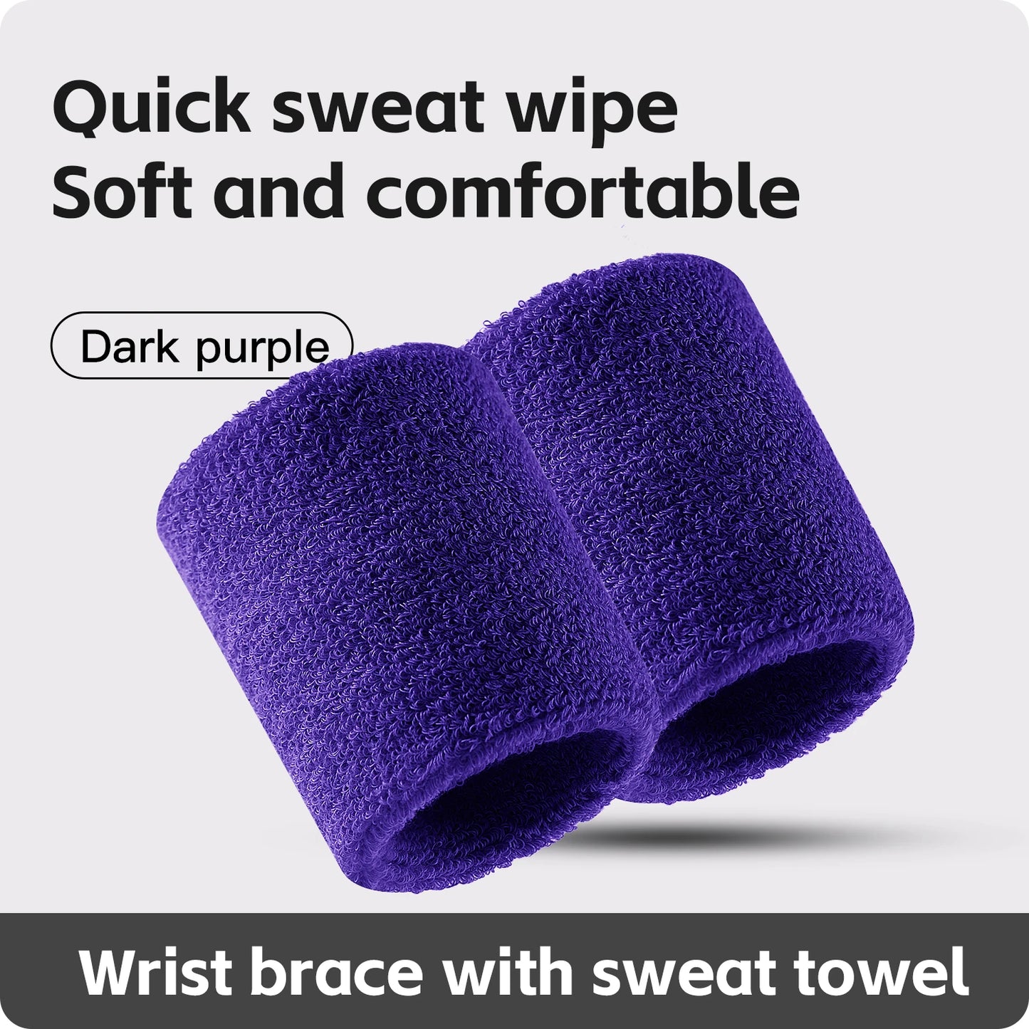Wrist Sweatband Pair - Double-Layer Moisture Control | SideLine Gear