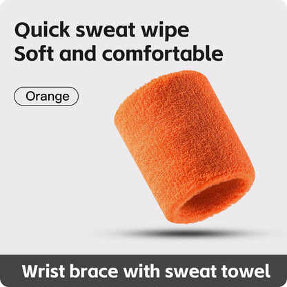 Wrist Sweatband Pair - Double-Layer Moisture Control | SideLine Gear