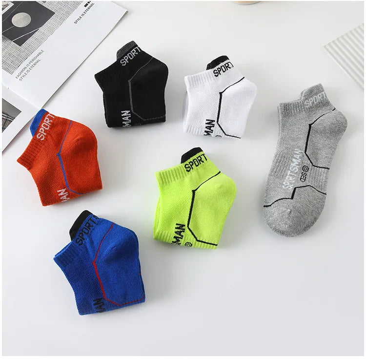 Low cut grip socks 6-pair bundle packaging and size guide