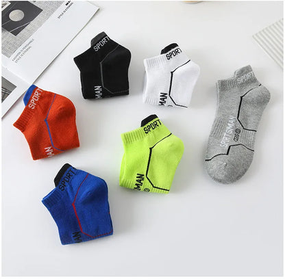 Low cut grip socks 6-pair bundle packaging and size guide