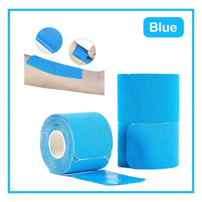 Waterproof pre-cut tape strip showing adhesive backing detail