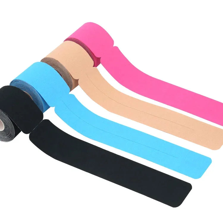 Pre-cut tape strips in I-shape for easy self-application