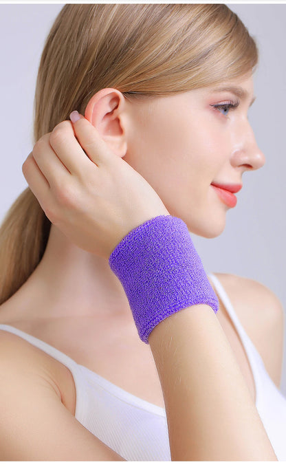 Wrist Sweatband Pair - Double-Layer Moisture Control | SideLine Gear