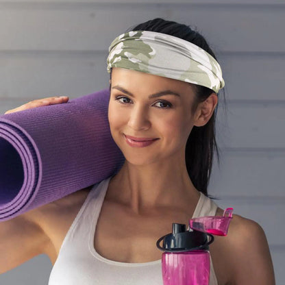 Sports headband 2-pack product packaging and presentation
