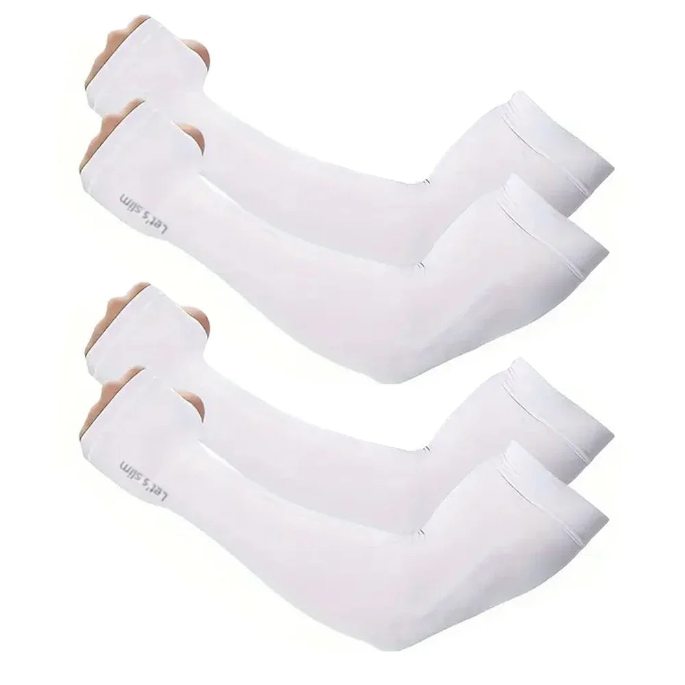 Basketball Arm Sleeve - UV Protection & Compression (Pair)