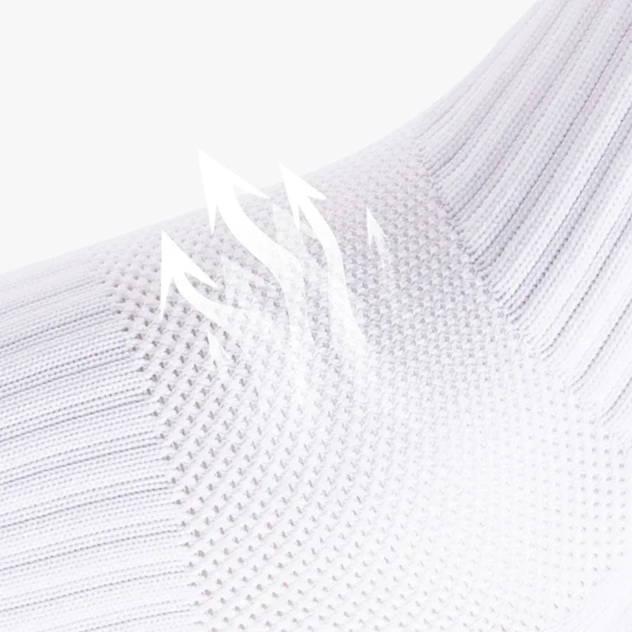 Anti-slip performance socks worn during rugby exercise