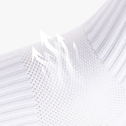 Anti-slip performance socks worn during rugby exercise