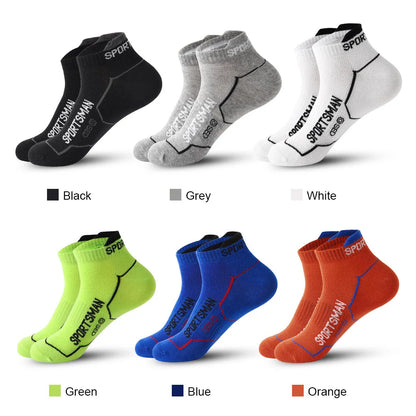 Low cut grip socks with anti-slip silicone grip pattern