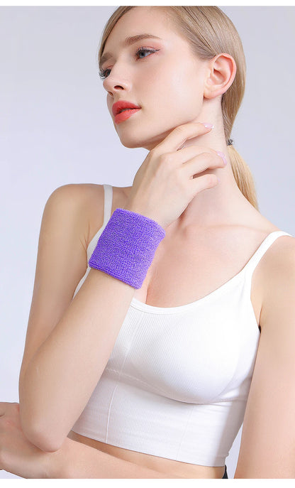 Wrist Sweatband Pair - Double-Layer Moisture Control | SideLine Gear