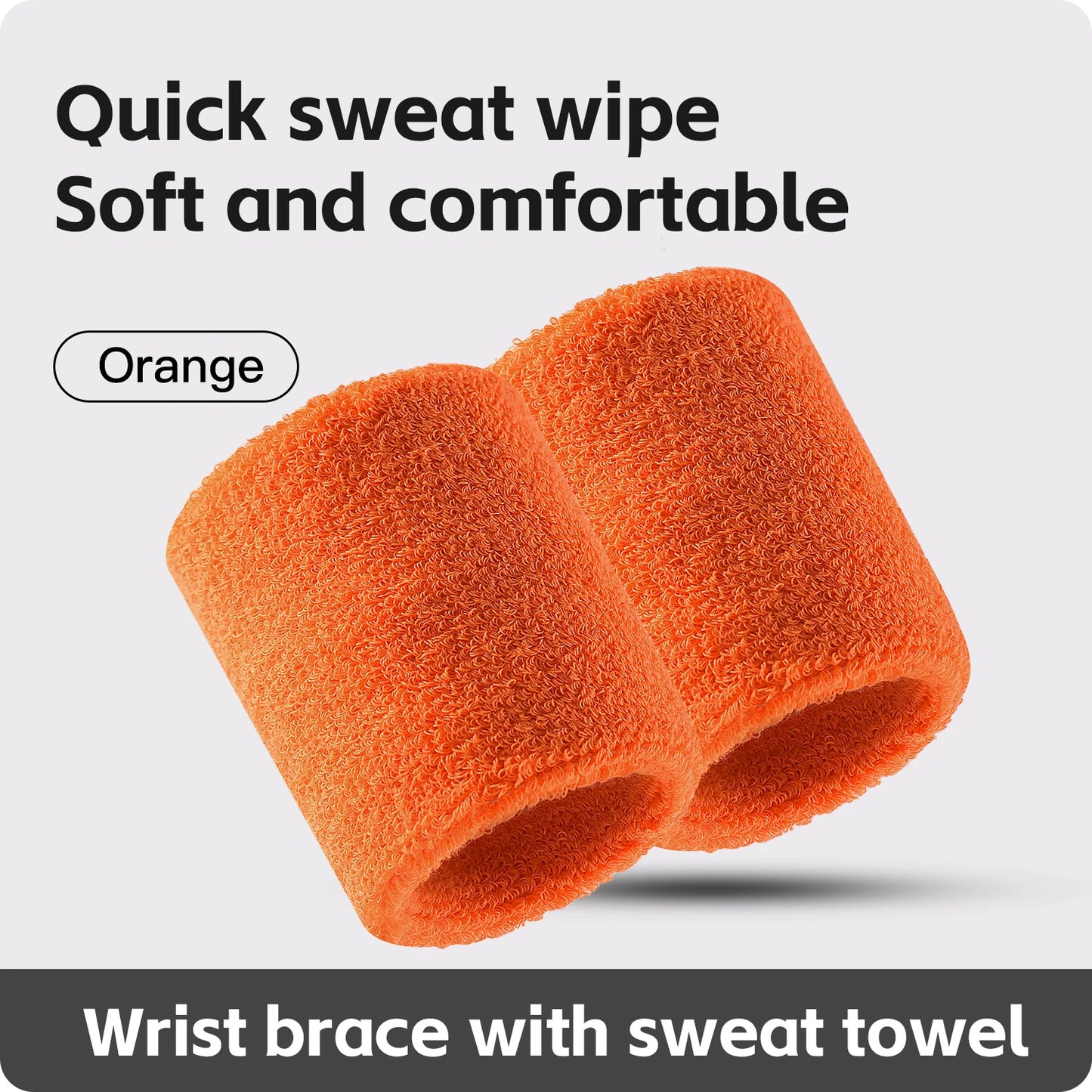 Wrist Sweatband Pair - Double-Layer Moisture Control | SideLine Gear