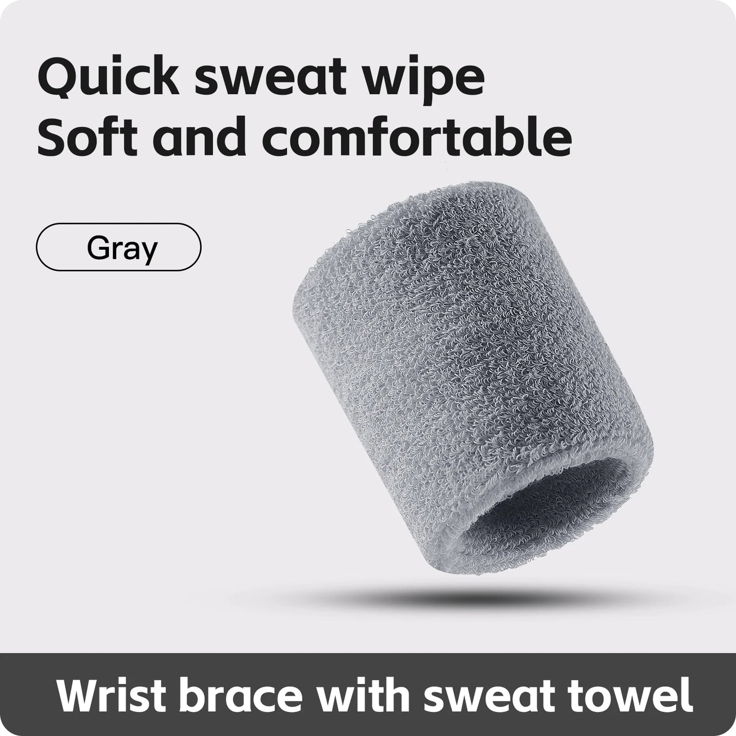 Wrist Sweatband Pair - Double-Layer Moisture Control | SideLine Gear